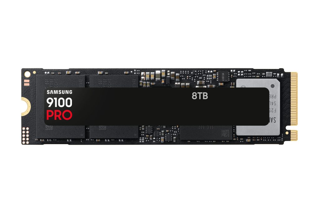 新增8TB 三星 9100 PRO PCIe 5.0 固态硬盘性能规格再升级