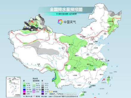 新疆北部雨雪进入最强时段 北方多地气温或创立秋来新低
